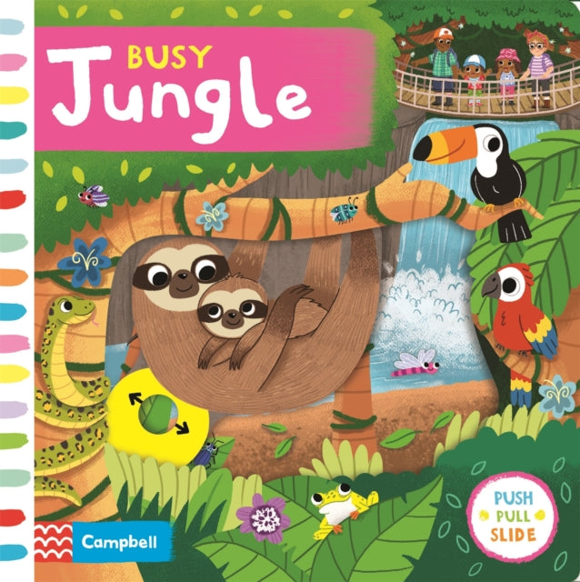 Book cover of: Busy Jungle. By: Campbell Books
