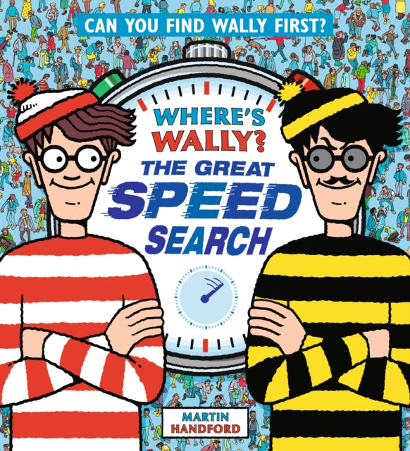 Book cover of: Where's Wally? The Great Speed Search. By: Martin Handford