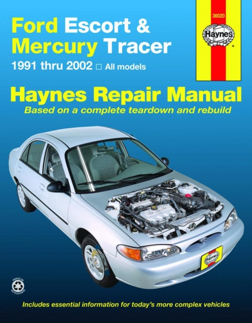 Book cover of: Ford Escort & Mercury Tracer (1991-2002) Haynes Repair Manual (USA)