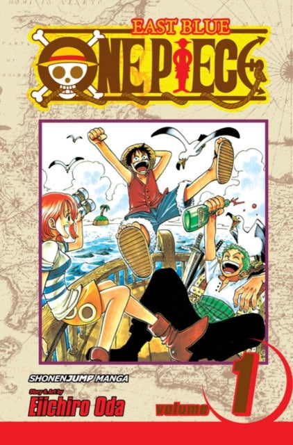 Book cover of: One Piece, Vol. 1. By: 尾田栄一郎