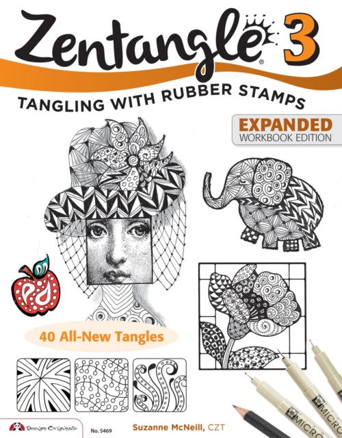 Book cover of: Zentangle 3, Expanded Workbook Edition. By: Suzanne McNeill