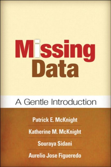 Book cover of: Missing Data. By: Patrick E. McKnight