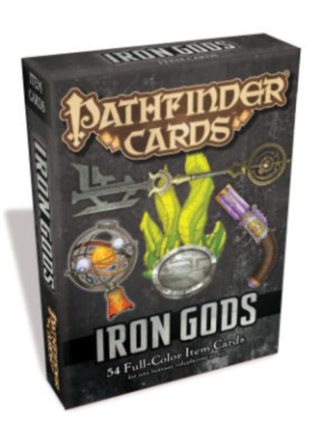 Book cover of: Pathfinder Cards: Iron Gods Adventure Path Item Cards Deck