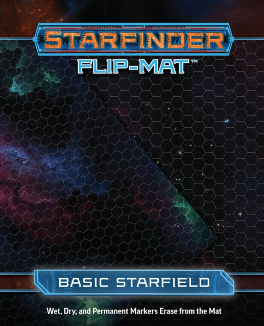 Book cover of: Starfinder Flip-Mat: Basic Starfield