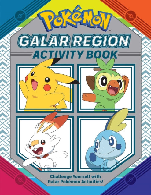 Book cover of: Pokemon Official Galar Region Activity Book. By: Lawrence Neves