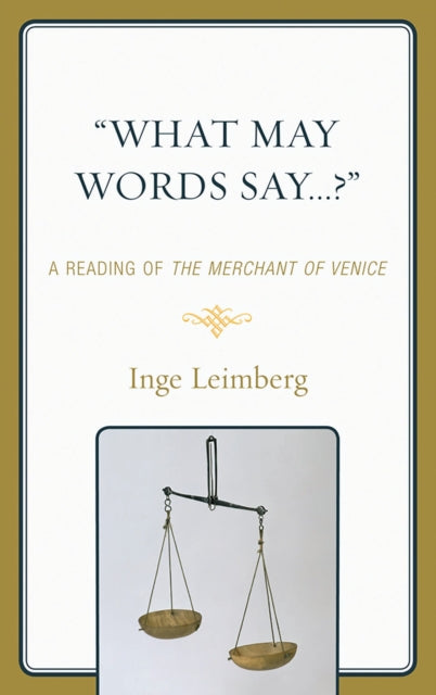 Book cover of: 'What May Words Say . . . ?'. By: Inge Leimberg