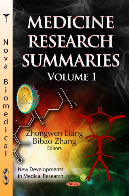 Book cover of: Medicine Research Summaries. By: Zhongwen Liáng