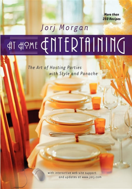 Book cover of: At Home Entertaining. By: Jorj Morgan