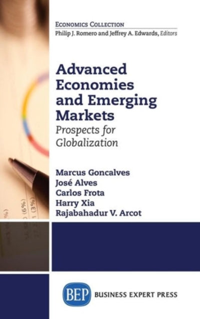 Book cover of: Advanced Economies and Emerging Markets. By: Marcus Goncalves