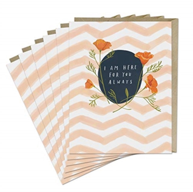 Book cover of: 6-Pack Em & Friends Here For You Always Card