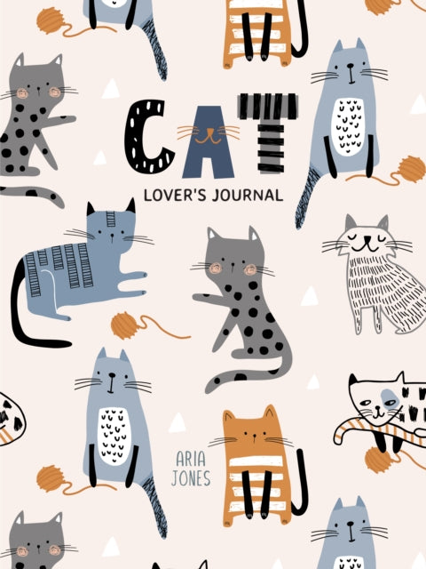 Book cover of: Cat Lover’s Blank Journal. By: Aria Jones