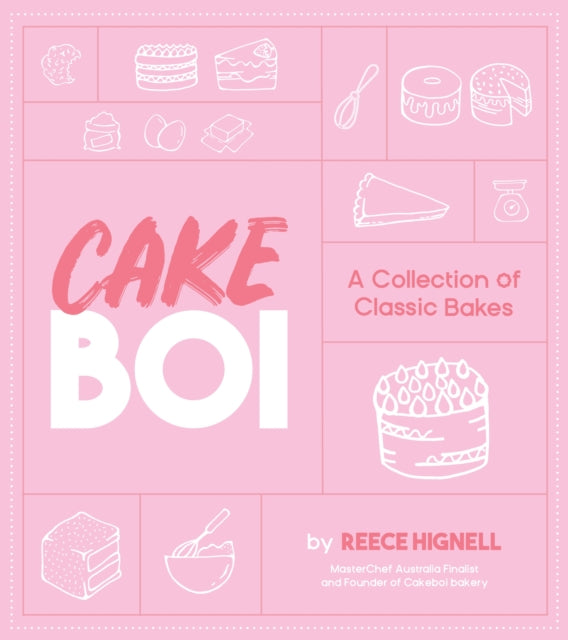 Book cover of: Cakeboi. By: Reece Hignell