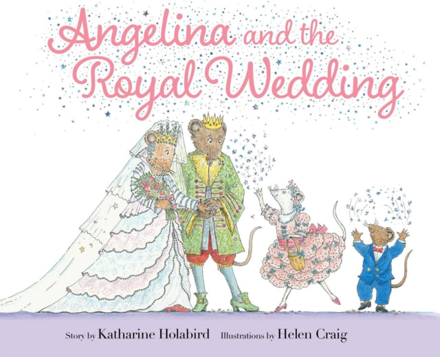 Book cover of: Angelina and the Royal Wedding. By: Katharine Holabird