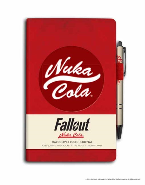 Book cover of: Fallout Hardcover Ruled Journal (With Pen)