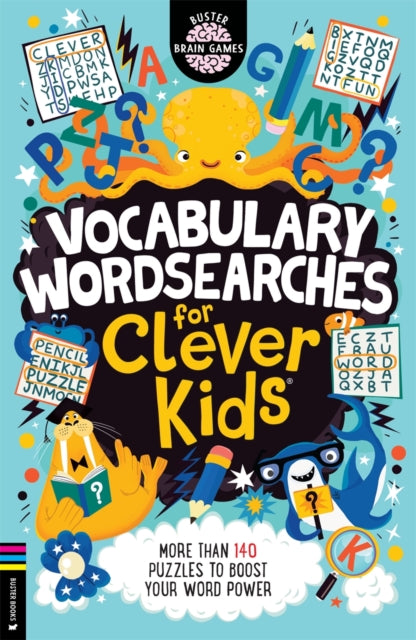 Book cover of: Vocabulary Wordsearches for Clever Kids®. By: Gareth Moore