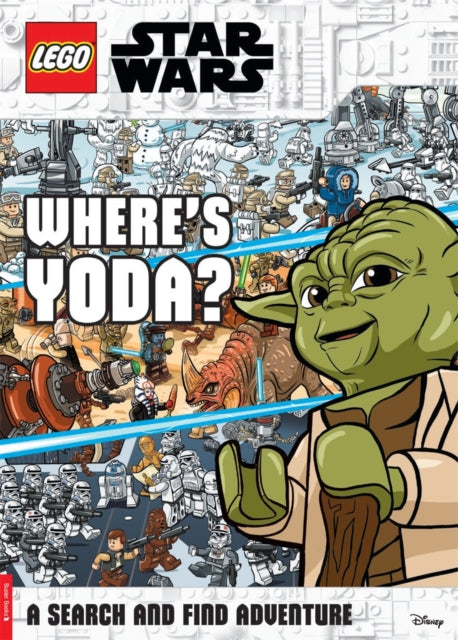 Book cover of: LEGO® Star Wars™: Where’s Yoda? A Search and Find Adventure. By: LEGO®