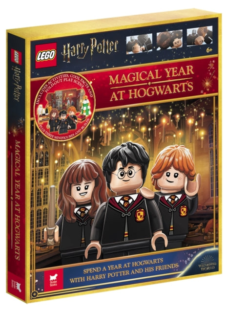 LEGO® Harry Potter™: Magical Year at Hogwarts (with 70 LEGO bricks, 3 minifigures, fold-out play scene and fun fact book) 9781780559773 LEGO®