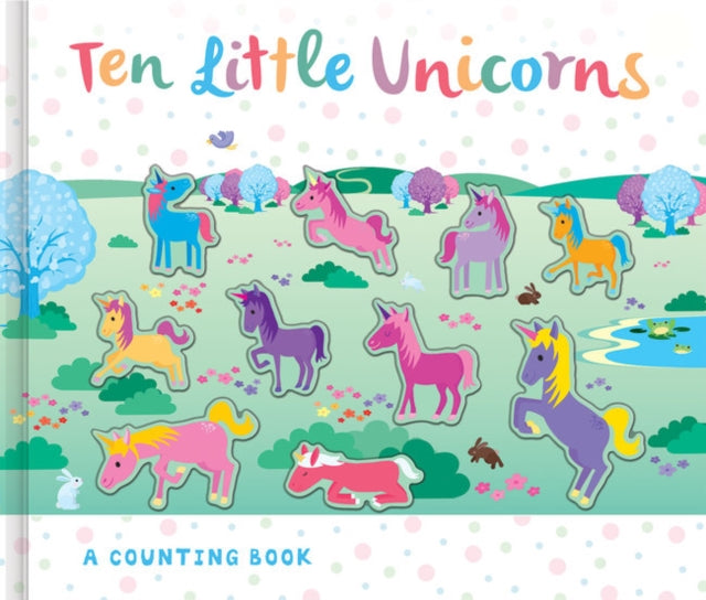 Book cover of: Ten Little Unicorns