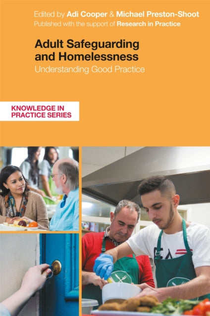 Book cover of: Adult Safeguarding and Homelessness. By: Adi Cooper