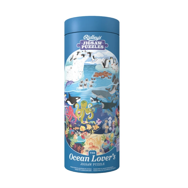 Book cover of: Ocean Lover's 1000-Piece Jigsaw Puzzle