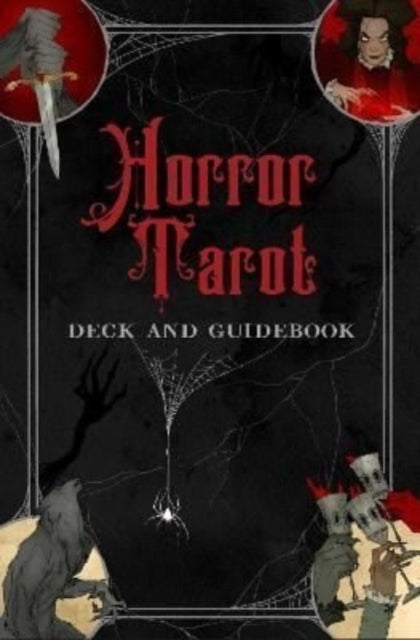 Book cover of: Horror Tarot Deck and Guidebook