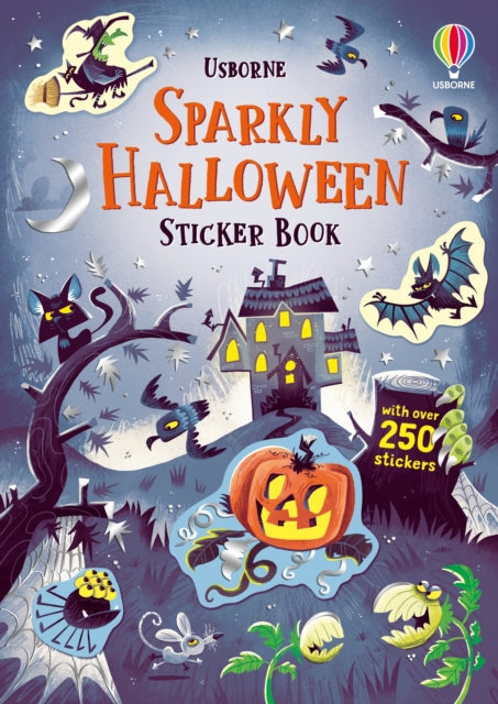 Book cover of: Sparkly Halloween Sticker Book