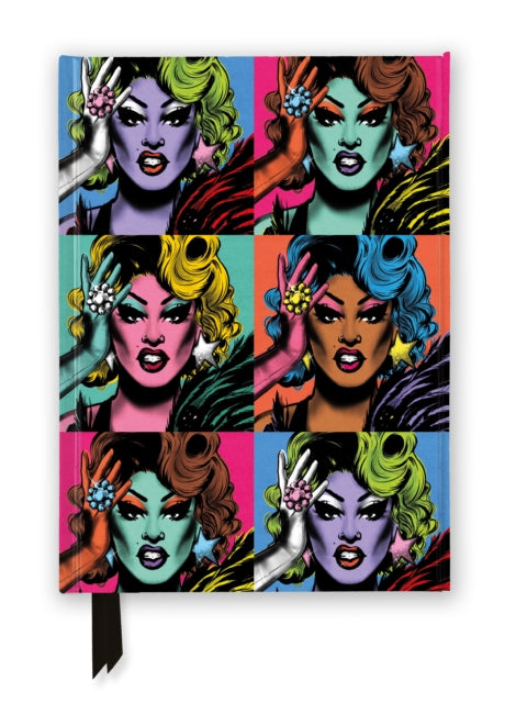 Book cover of: Art of Drag (Foiled Journal). By: Flame Tree Studio