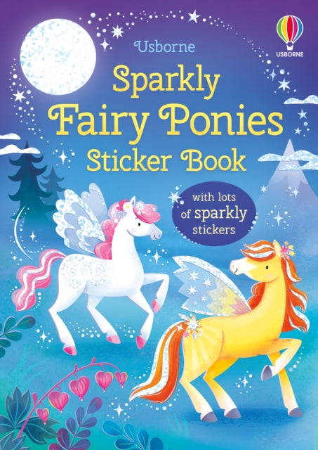 Book cover of: Sparkly Fairy Ponies Sticker Book