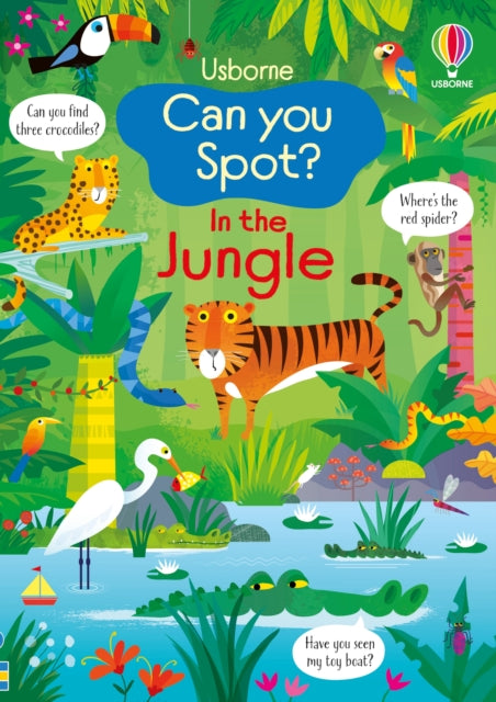 Book cover of: Can you Spot? In the Jungle