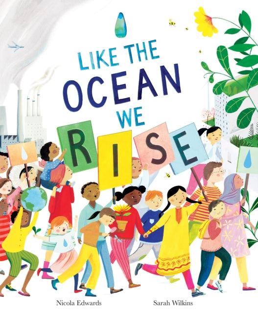 Book cover of: Like the Ocean We Rise. By: Sarah Wilkins