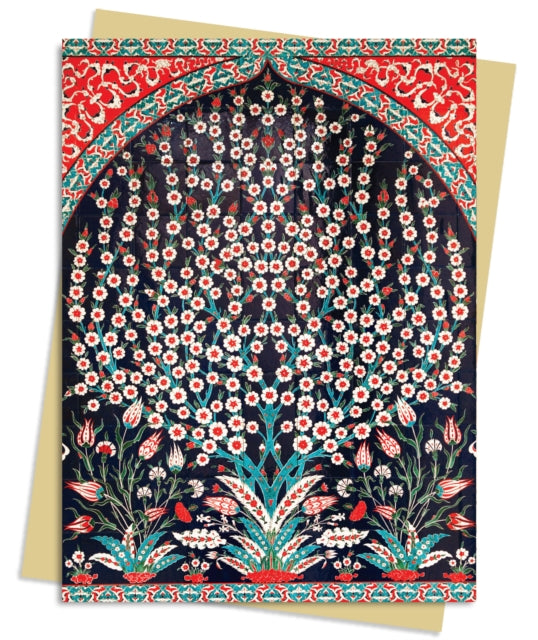 Book cover of: Turkish Wall Tiles Greeting Card Pack. By: Flame Tree Studio
