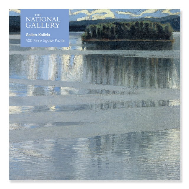 Book cover of: Adult Jigsaw Puzzle National Gallery: Akseli Gallen-Kallela: Lake Keitele (500 pieces). By: Tree Flame