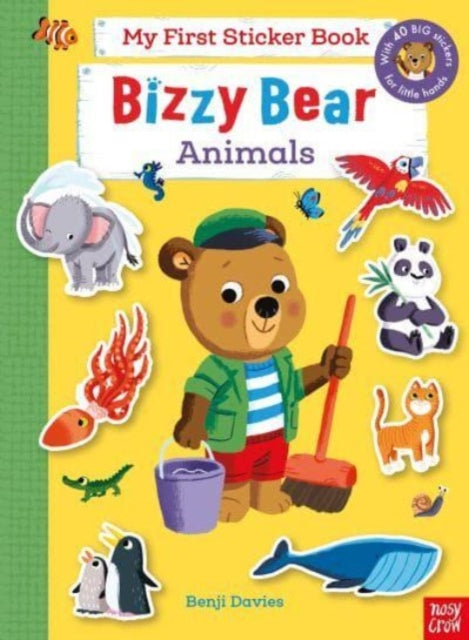 Book cover of: Bizzy Bear: My First Sticker Book Animals