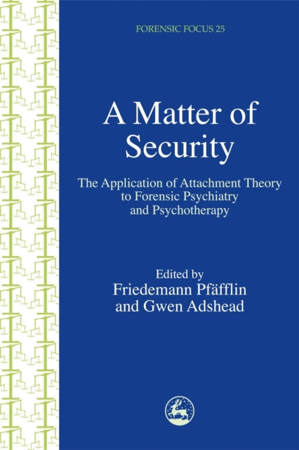 Book cover of: Matter of Security. By: Friedemann Pfafflin