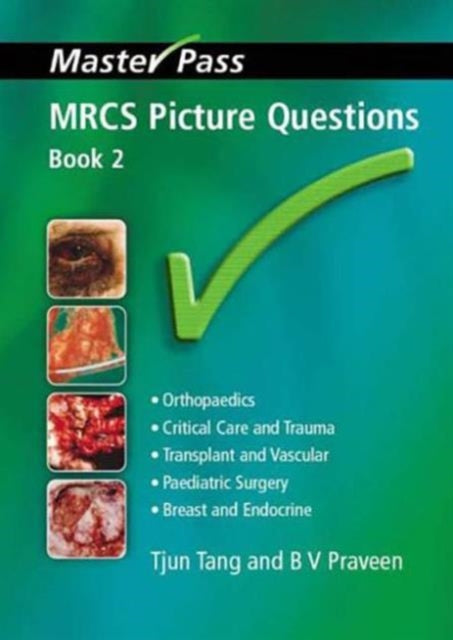 Book cover of: MRCS Picture Questions. By: Tjun Tang