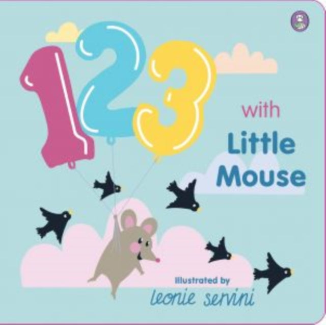 Book cover of: 123 with Little Mouse. By: Rily