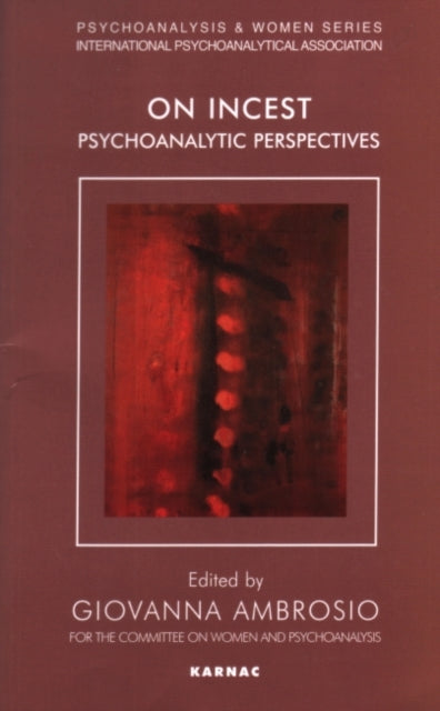 Book cover of: On Incest. By: Giovanna Ambrosio