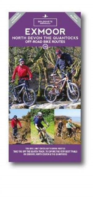 Book cover of: Exmoor North Devon The Quantocks Gravel & Mountain Bike Routes