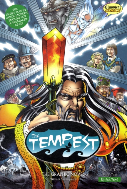Book cover of: Tempest The Graphic Novel. By: William Shakespeare