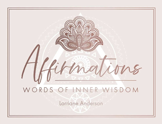 Book cover of: Affirmations. By: Lorriane Anderson