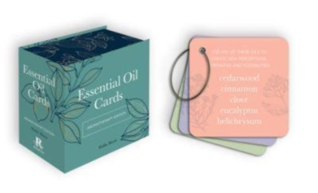Book cover of: Essential Oil Cards: Aromatherapy. By: Hallie Marie