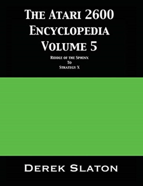 Book cover of: Atari 2600 Encyclopedia Volume 5