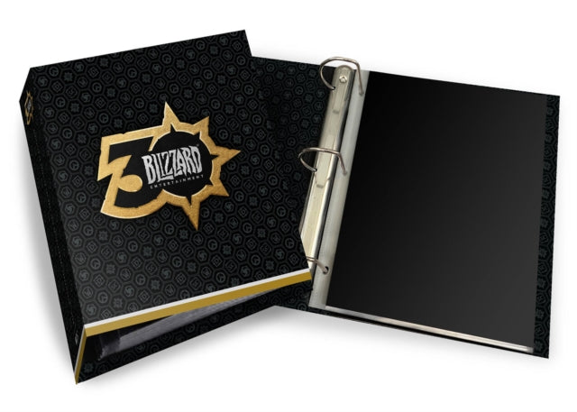 Book cover of: Blizzard 30th Anniversary Pin Portfolio Binder W/Exclusive Pin. By: Blizzard Blizzard Entertainment