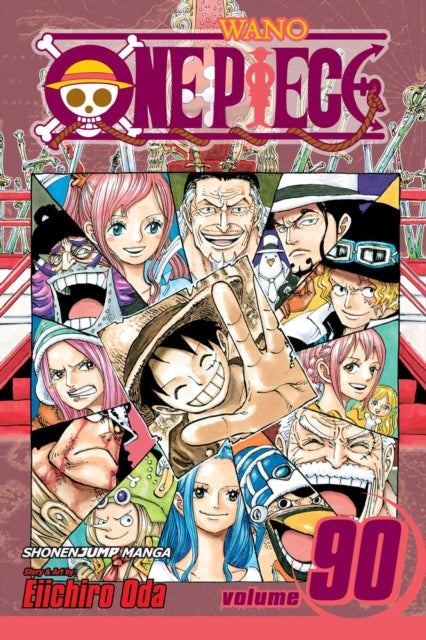 Book cover of: One Piece, Vol. 90. By: 尾田栄一郎