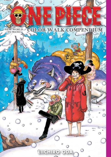 Book cover of: One Piece Color Walk Compendium: New World to Wano. By: 尾田栄一郎