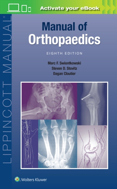Book cover of: Manual of Orthopaedics. By: Marc F. Swiontkowski