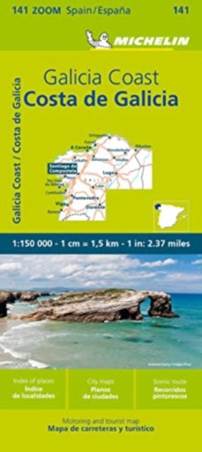 Book cover of: Costa de Galicia - Zoom Map 141