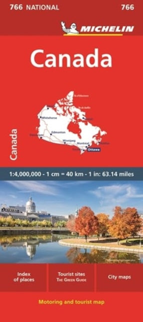 Book cover of: Canada - Michelin National Map 766