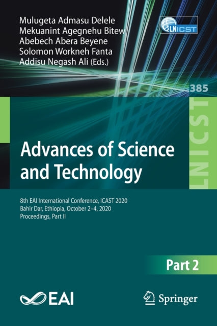 Book cover of: Advances of Science and Technology. By: Mulugeta Admasu Delele