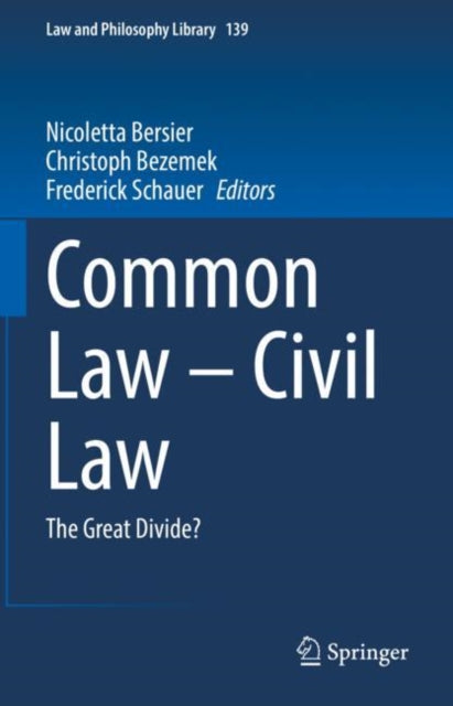 Book cover of: Common Law – Civil Law. By: Nicoletta Bersier